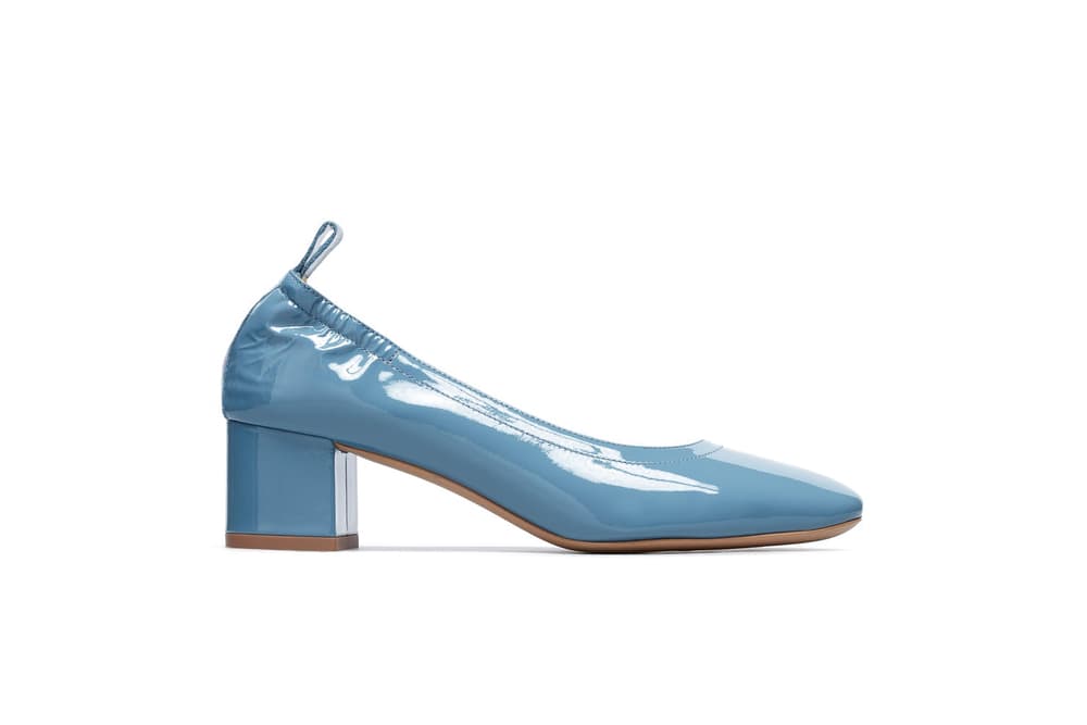 Everlane New Leather/Suede Women's Day Heels Patent Glossy Shine Red Black Pink White Mule