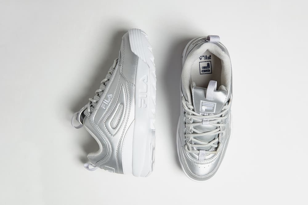 FILA Disruptor 2 Leather Silver