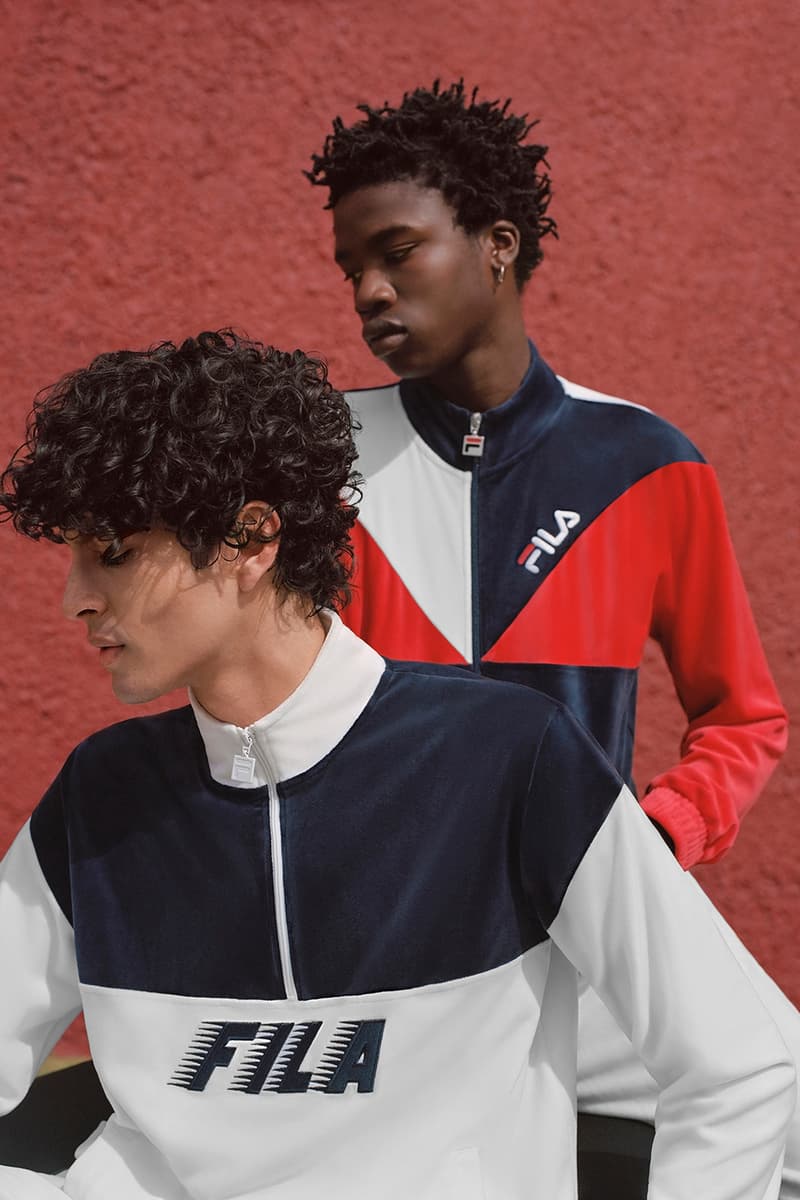 fila spring summer 2018 lookbook rugby bodysuits tracksuits swimwear