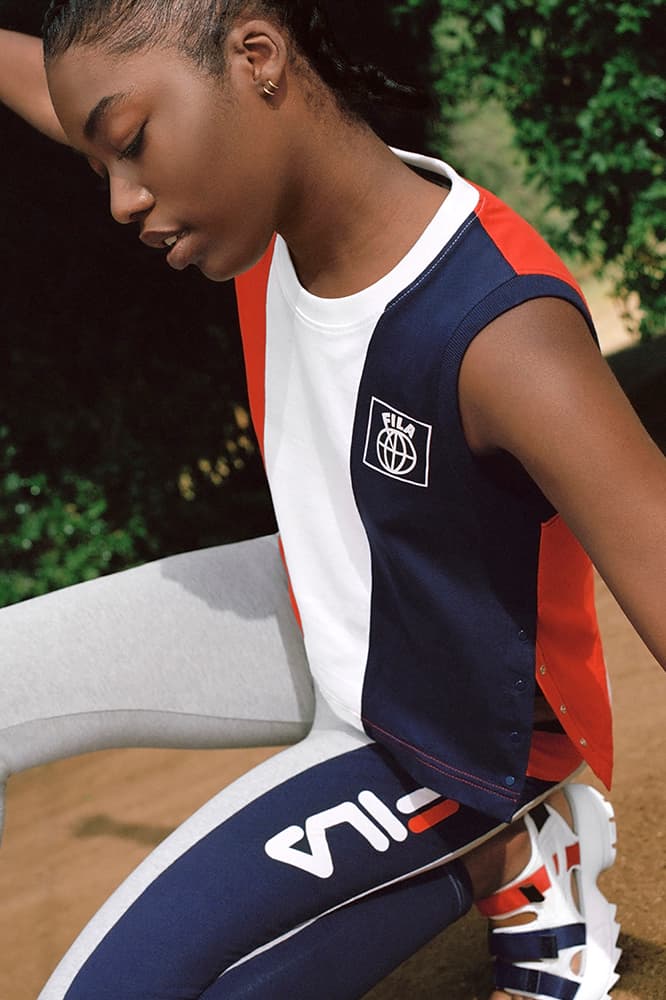 fila spring summer 2018 lookbook rugby bodysuits tracksuits swimwear