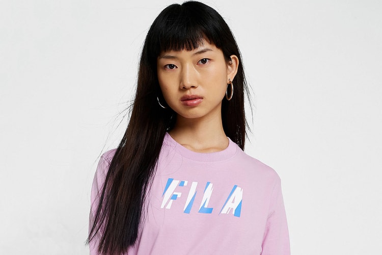 FILA's New Graphic Logo Top Stuns in Ultra Violet