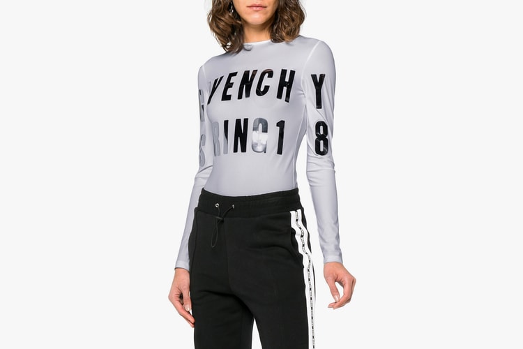 We Can't Take Our Eyes off Givenchy's Metallic Bodysuit