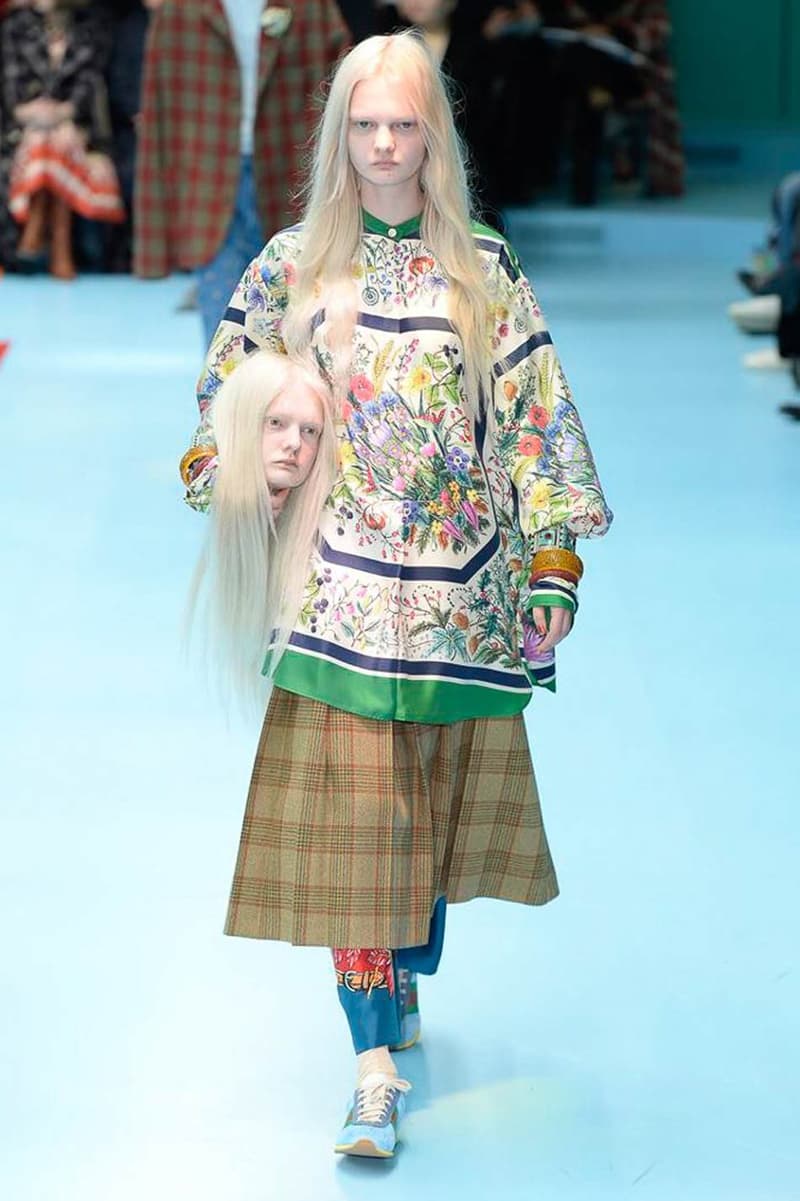 Gucci Fall Winter 2018 Milan Fashion Week Show Collection
