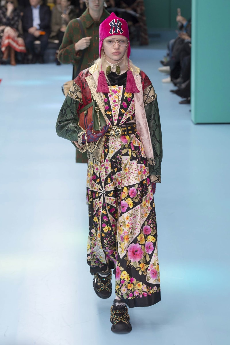 Gucci Fall Winter 2018 Milan Fashion Week Show Collection