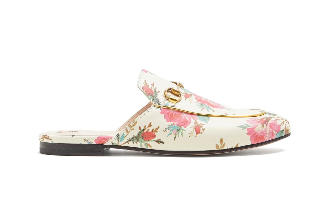 Gucci Floral Princetown Loafer