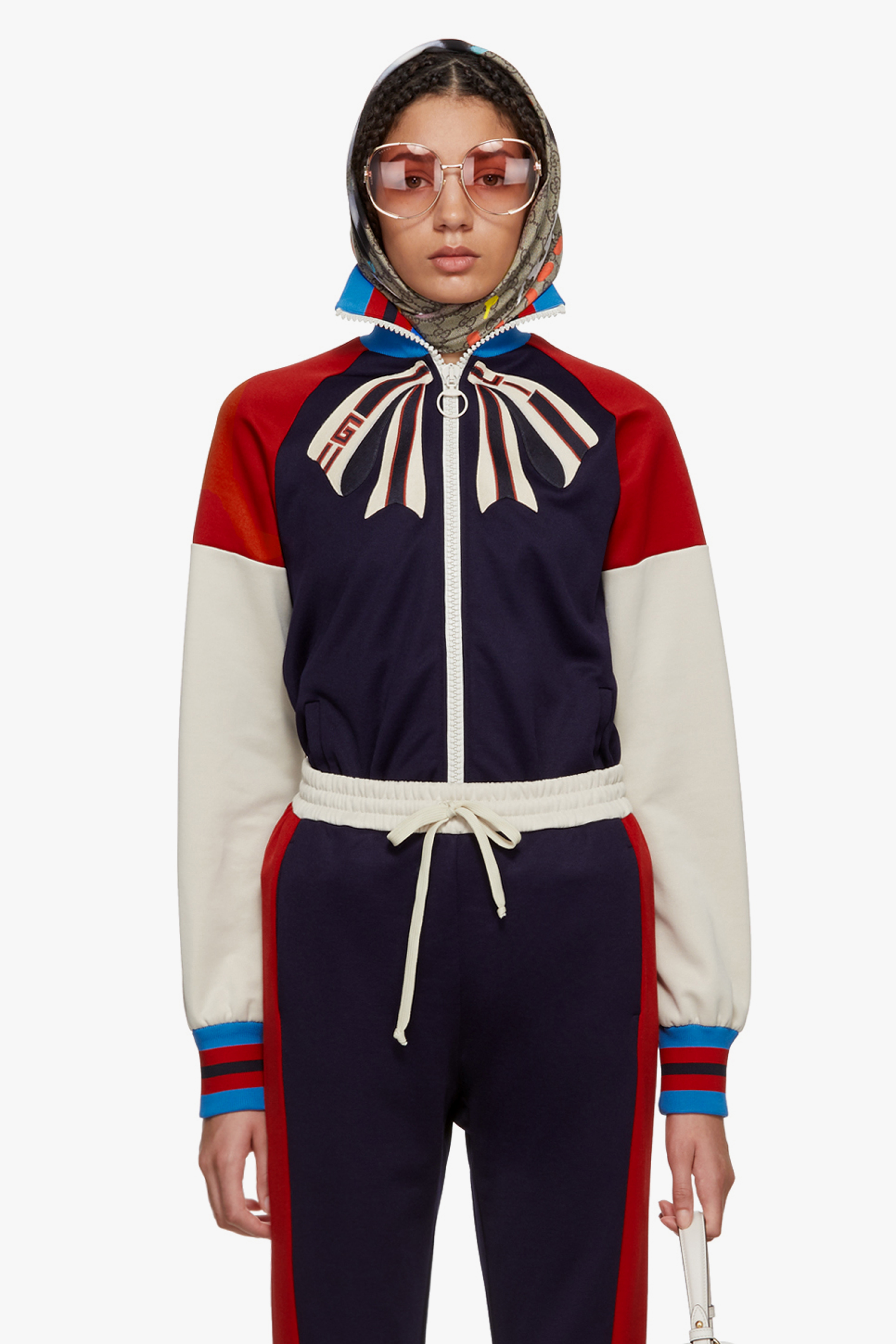 Shop Gucci's New Spring/Summer Arrivals Fashion Clothes Cat Sweater Gucci Tracksuit Monogram