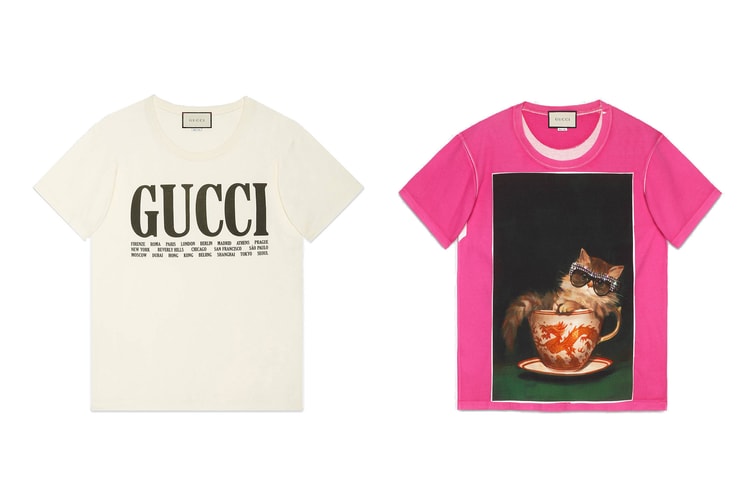 Gucci Just Stocked up on Must-Have Tees for the Spring