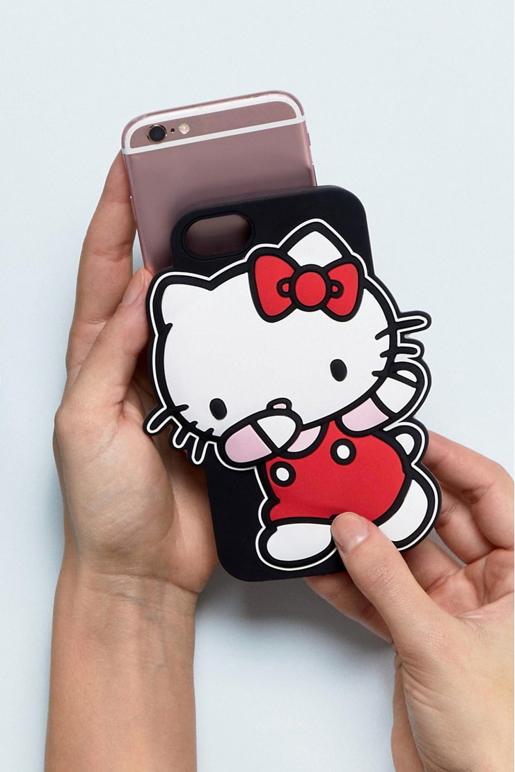 hello kitty asos sanrio collaboration plus size curve iphone case earrings pajamas t shirt sweater slippers bow