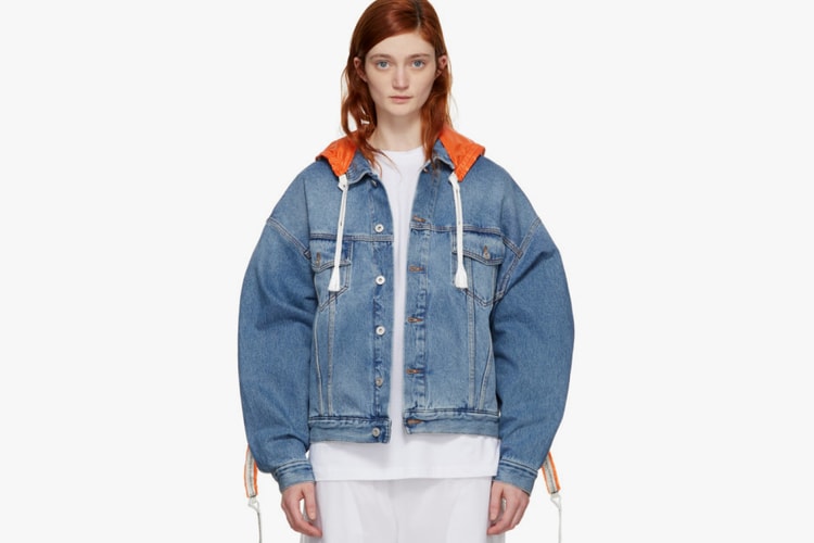 Heron Preston's Latest Drop Features a Unique, Parachute-Inspired Denim Jacket