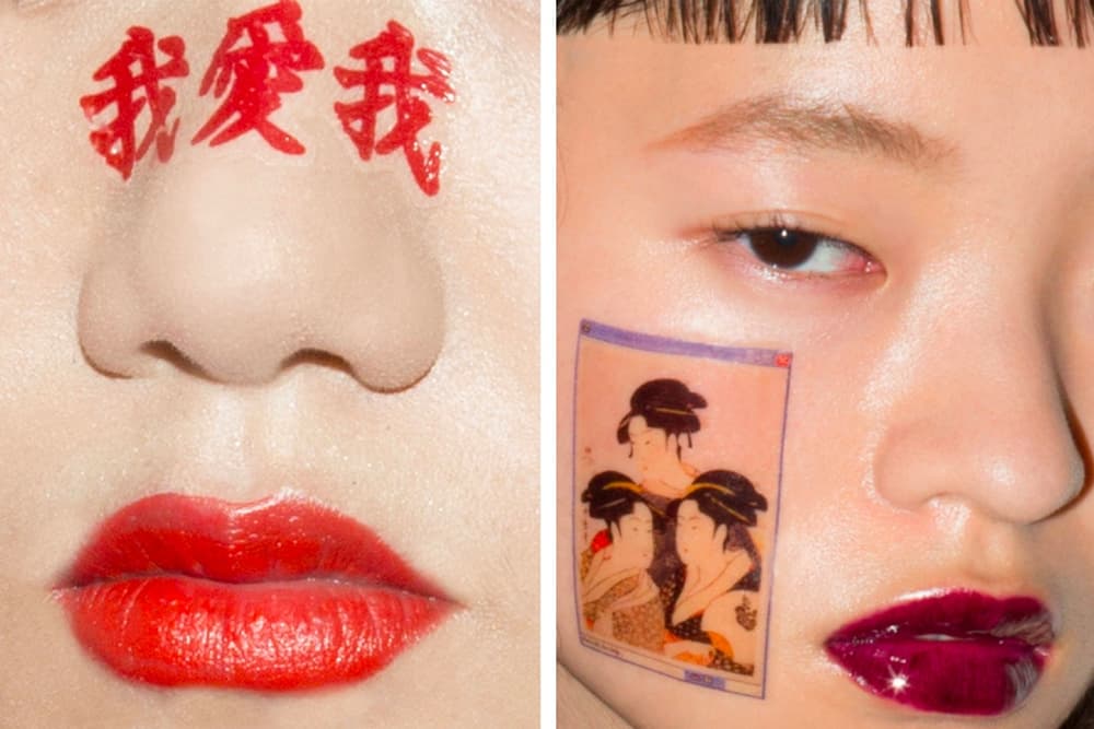 John Yuyi Opens First Solo Exhibition in NYC Gucci Art Temporary Tattoo Meme Campaign