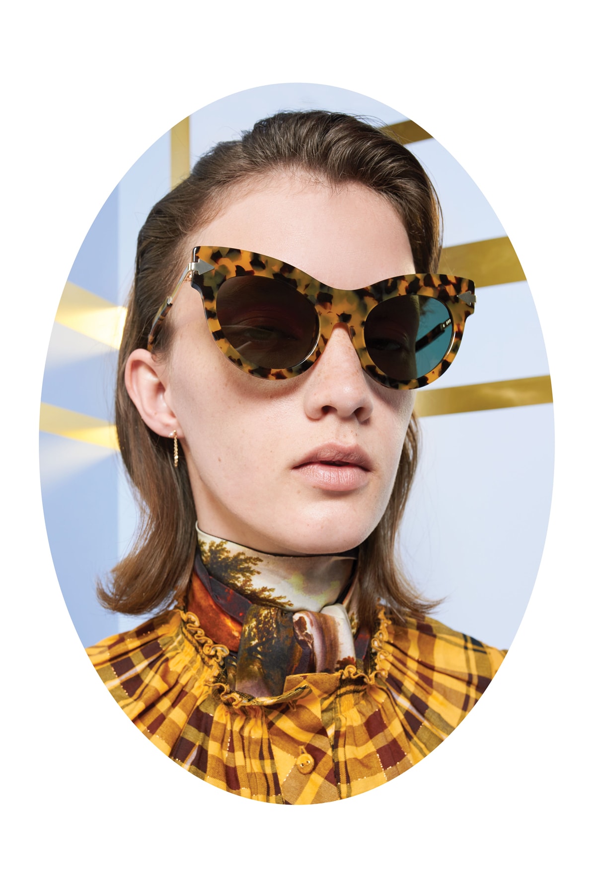 Karen Walker Lost In Paradise Collection Campaign Crazy Tort Brown