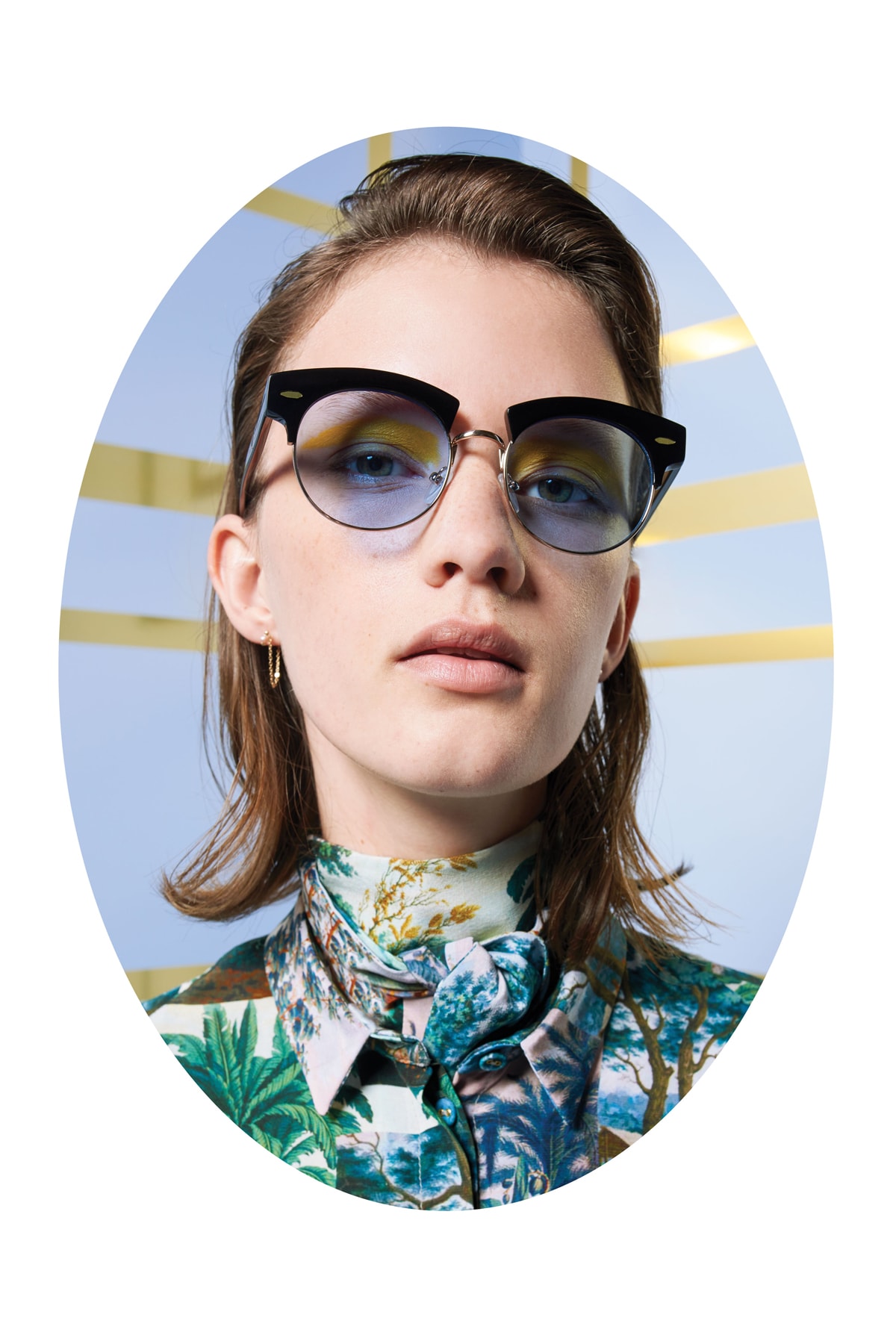 Karen Walker Lost In Paradise Collection Campaign The Constable Black Blue