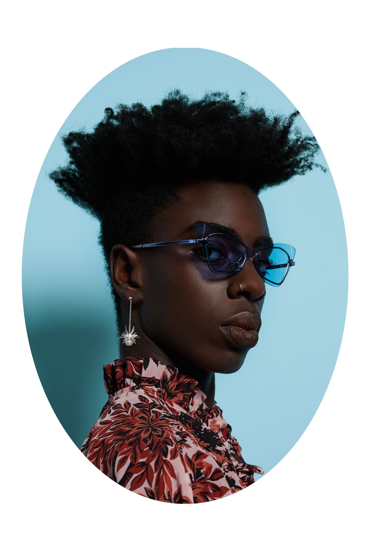 Karen Walker Lost In Paradise Collection Campaign Mrs Brill Blue