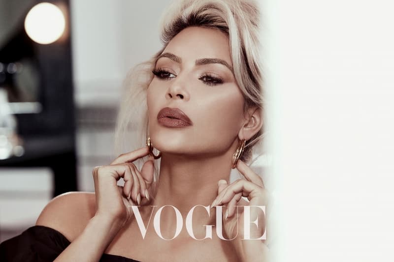 Kim Kardashian KKW Beauty Interview Vogue Taiwan Makeup Cosmetics Feature Photoshoot