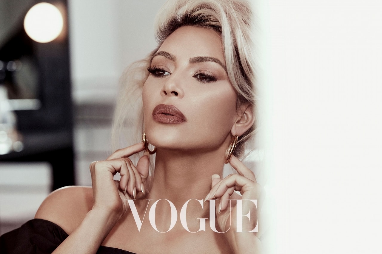Kim Kardashian KKW Beauty Interview Vogue Taiwan Makeup Cosmetics Feature Photoshoot
