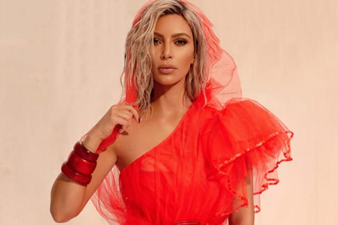 Kim Kardashian Shines on the Cover of 'Vogue' India