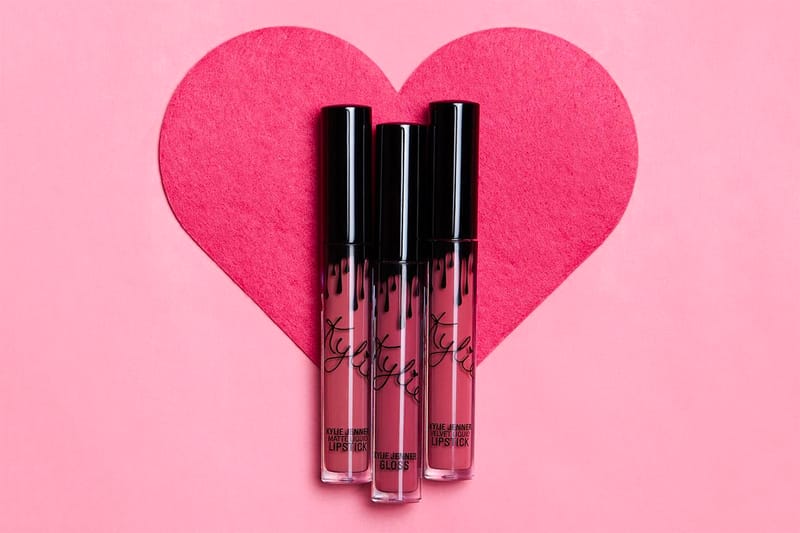 Kylie Jenner Spreads Love with Her New Posie K Lip Trio