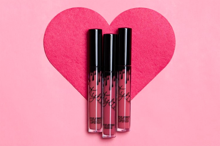 Kylie Jenner Spreads Love with Her New Posie K Lip Trio