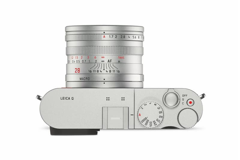 Leica Q Snow White Camera Leather