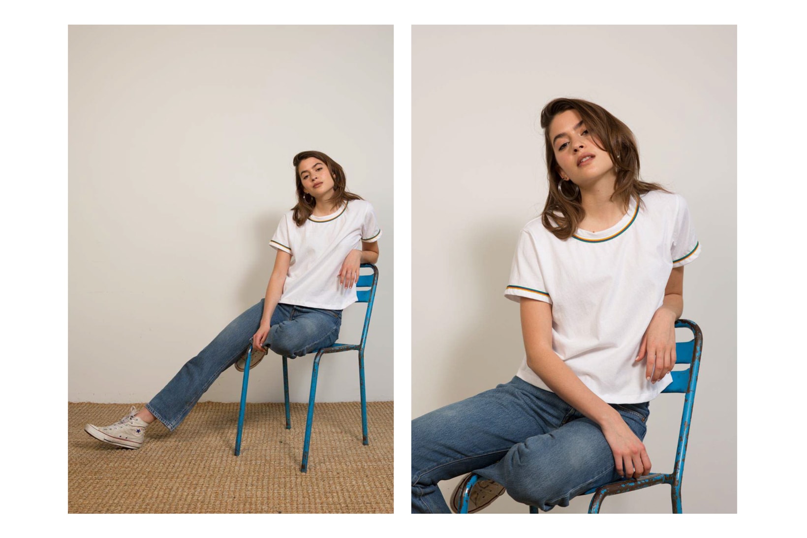 Liana Spring/Summer 2018 Collection Lookbook Tee White