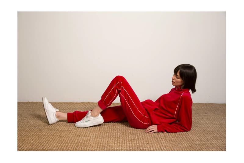 Liana Spring/Summer 2018 Collection Lookbook Tracksuit Red