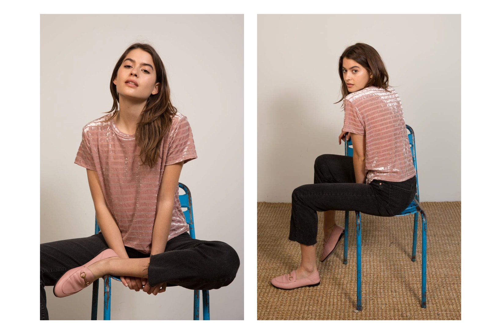 Liana Spring/Summer 2018 Collection Lookbook Striped Shirt