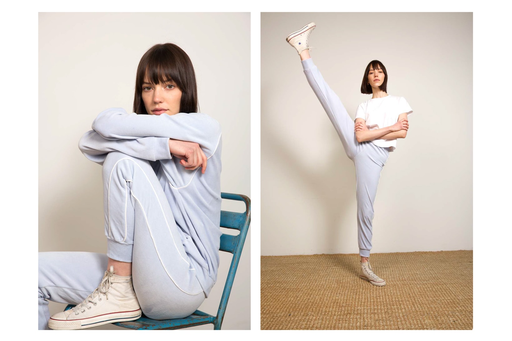 Liana Spring/Summer 2018 Collection Lookbook Tracksuit Blue