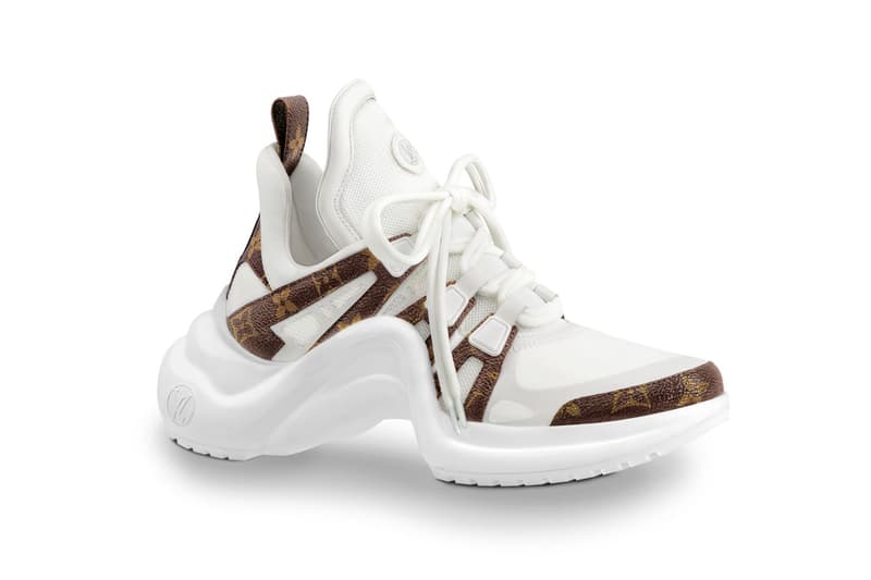 Louis Vuitton Archlight Sneaker Chunky Monogram White