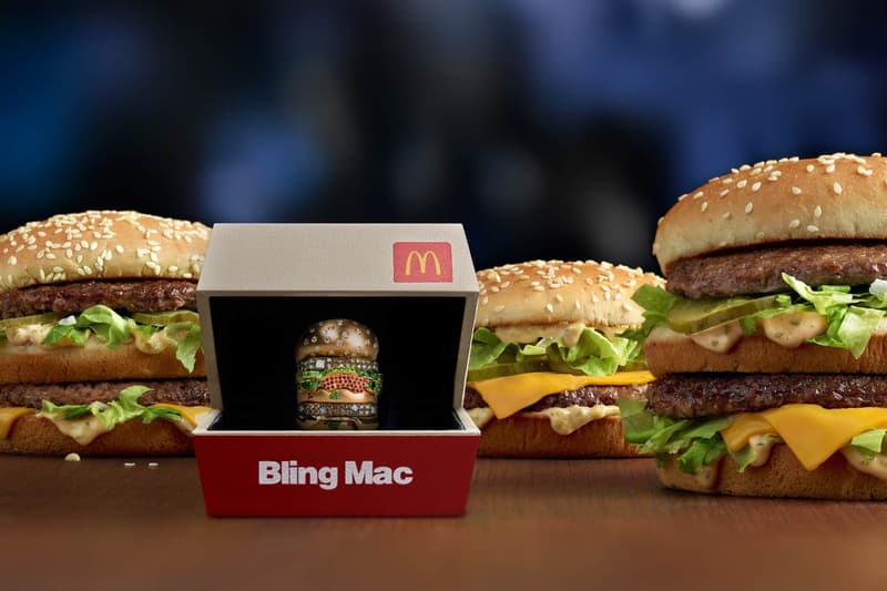 McDonald's Bling Mac Ring Nadine Ghosn