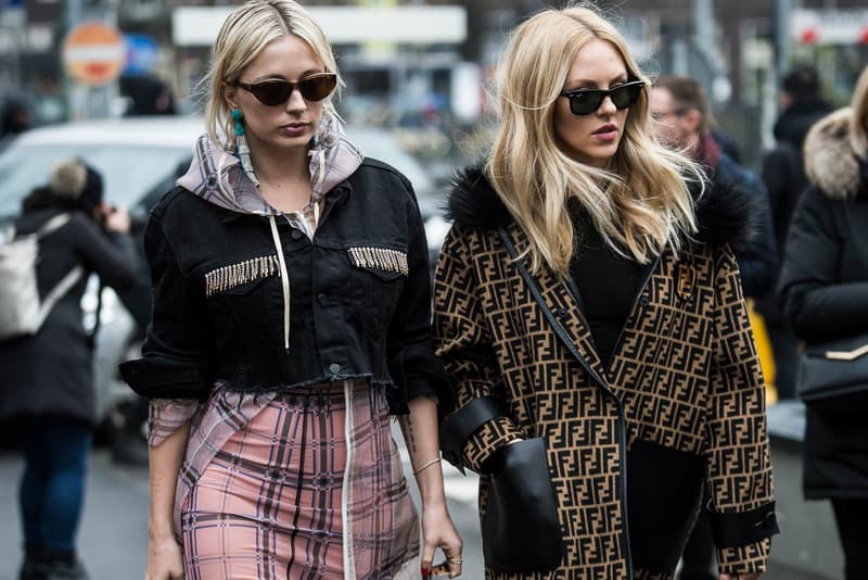 BURBERRY TIE PIN 2018 Streetsnaps Women Fendi