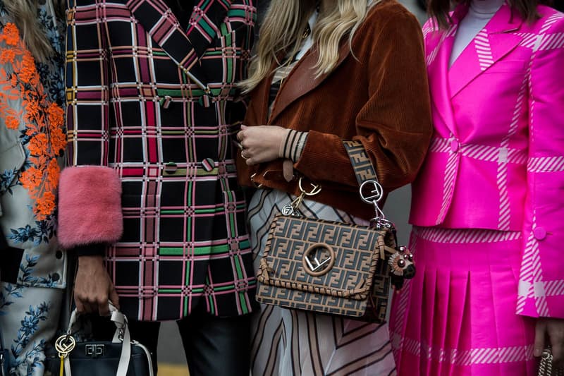 BURBERRY TIE PIN 2018 Streetsnaps Women Fendi