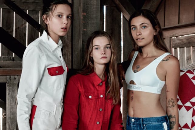 Millie Bobby Brown and Paris Jackson Are Calvin Klein's New Campaign Muses