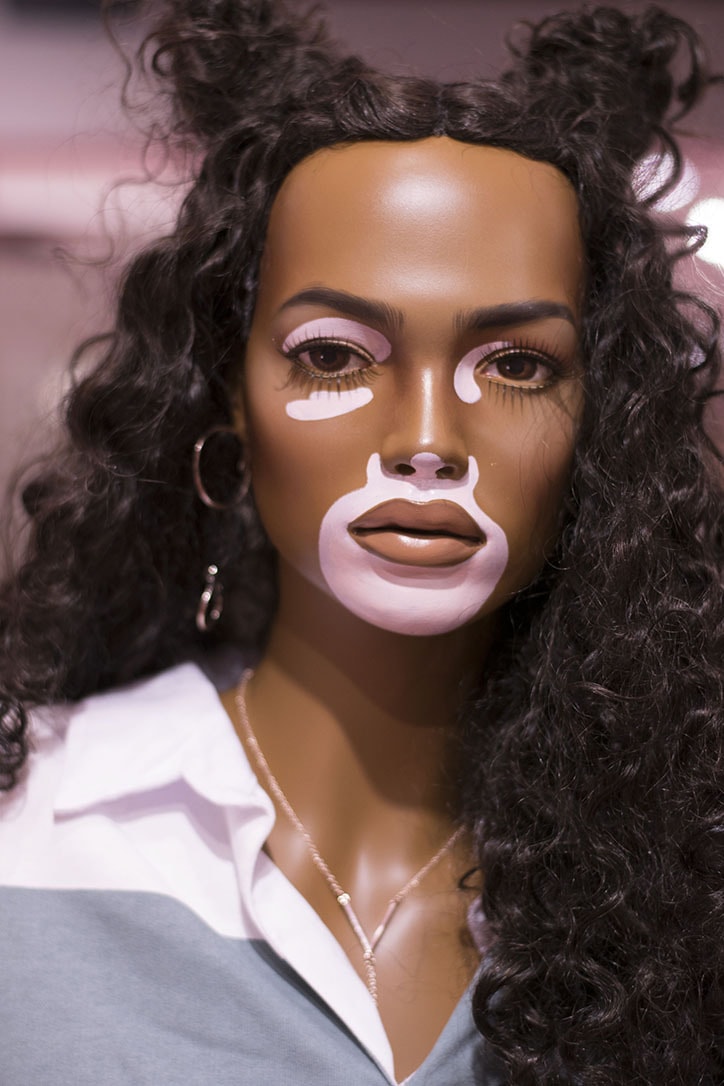 missguided make your mark campaign 2018 diverse mannequins in store stretchmarks ethnicity body positivity positive vitiligo diversity representation