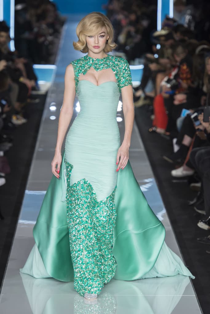 Jeremy Scott Moschino Fall/Winter 2018 MFW Show Gigi Hadid Bella Hadid Kaia Gerber Milan Fashion Week Collection Runway