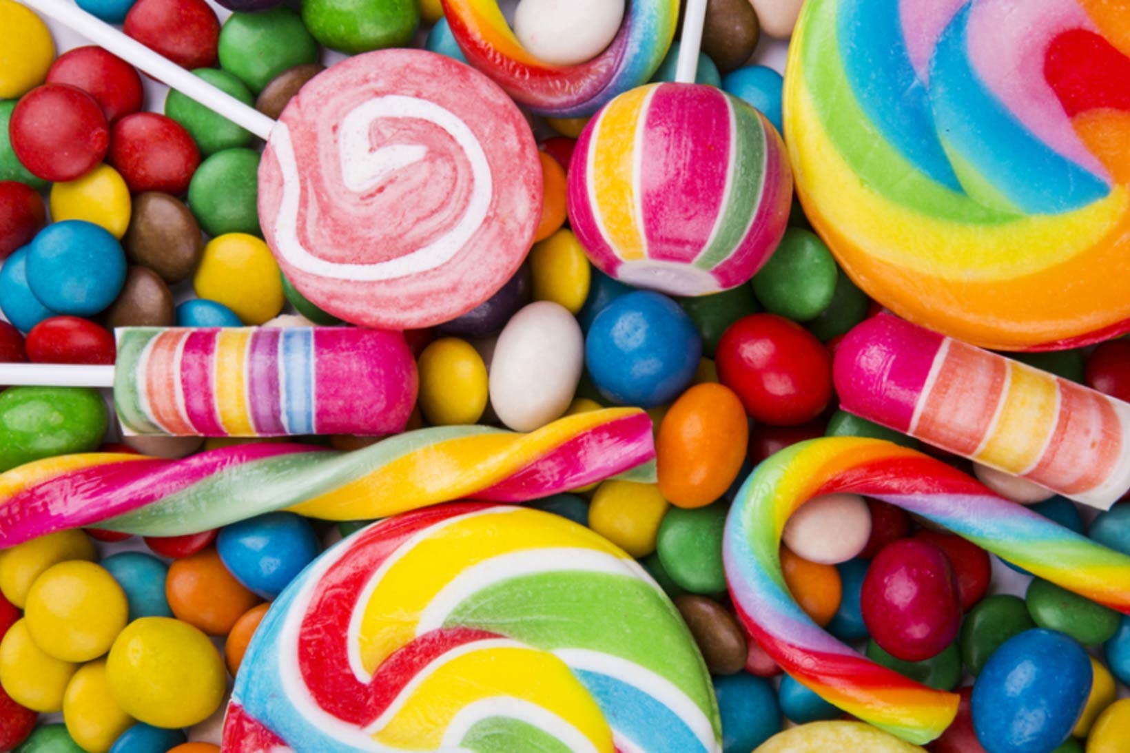Candy Lollipops Skittles