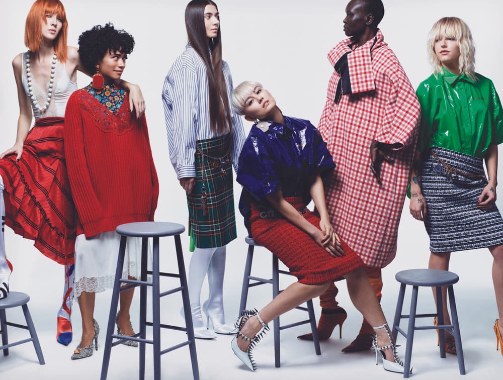 Nicki Minaj Gigi Hadid Taking Over Vogue Feature Lily Collins Bella Hadid Dior Raf Simons Calvin Klein Balenciaga Gucci Demna Gvasalia Alessandro Michele Hedi Slimane