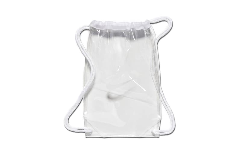 Nike Drawstring Backpack Clear White