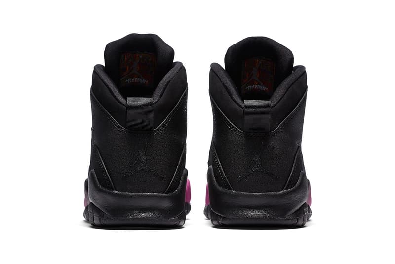Nike Air Jordan 10 Black Fuchsia Blast