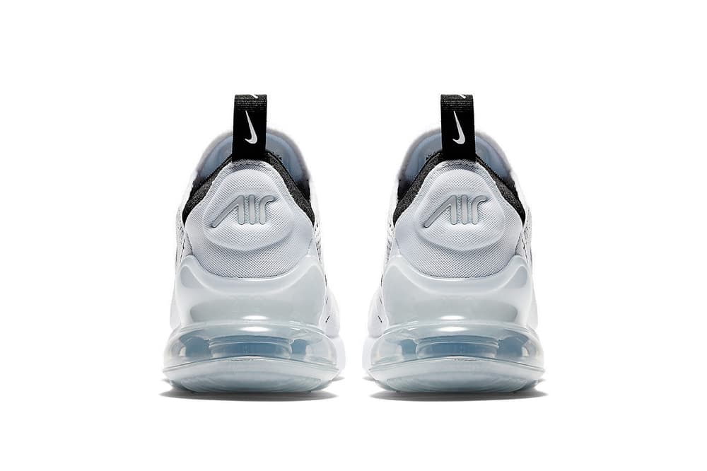 Nike Air Max 270 Women's White/Black Colorway Sneaker Silhouette New Modern Nike Wmns