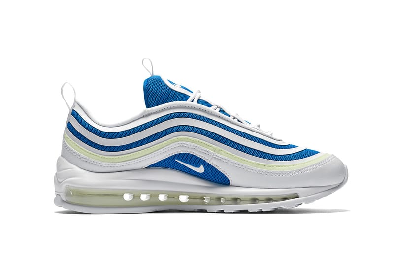 air max blue and white 97