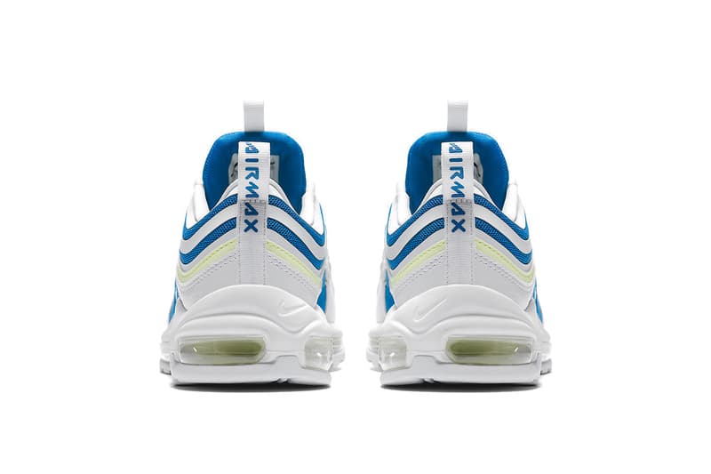 Nike Air Max 97 Ultra in Blue/White "Sprite" Royal Blue Sneaker Silhouette Shoe Future Release