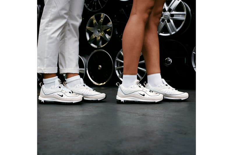 Nike Air Max 98 womens ladies white cream beige off-white sneakers typical girls magazine zine chani ceylia adama jalloh where to buy