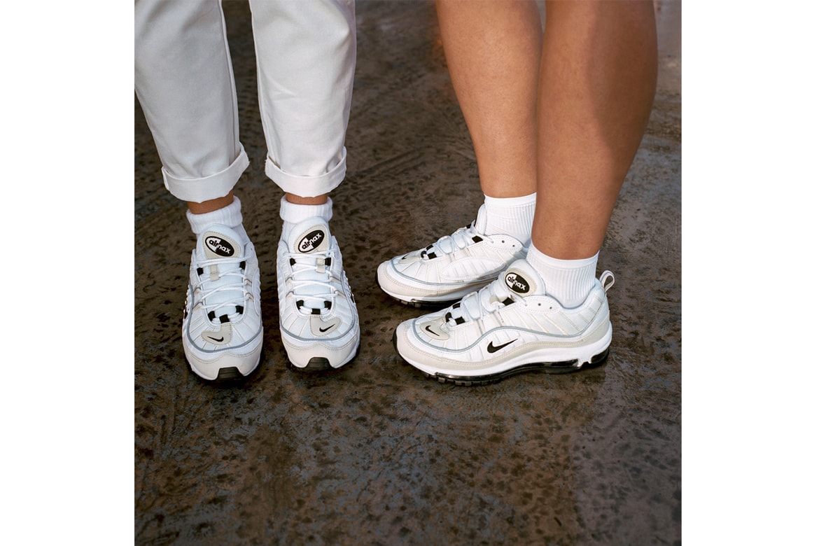 Nike Unveils Women S Air Max 98 Sneaker In White Hypebae