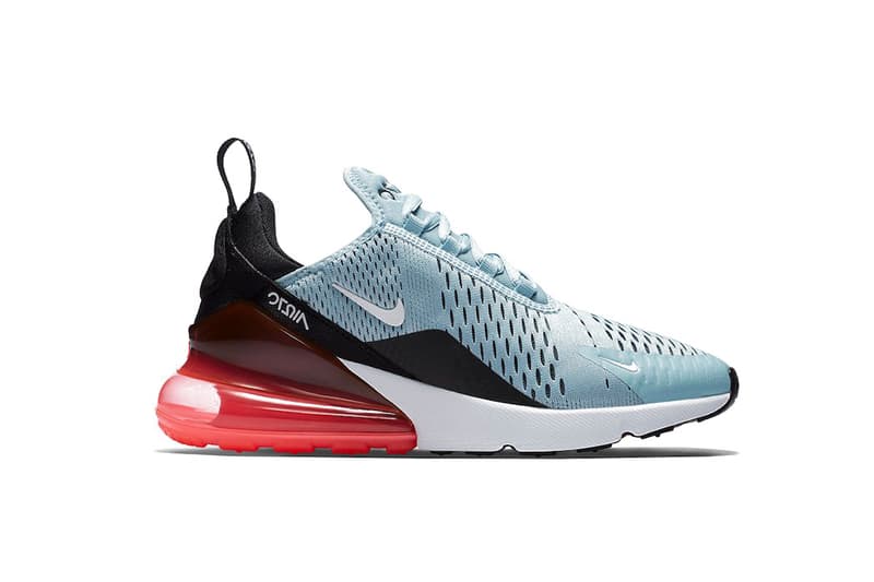 Nike Air Max 270 Ocean Bliss Light Bone Neutral Olive Colorway