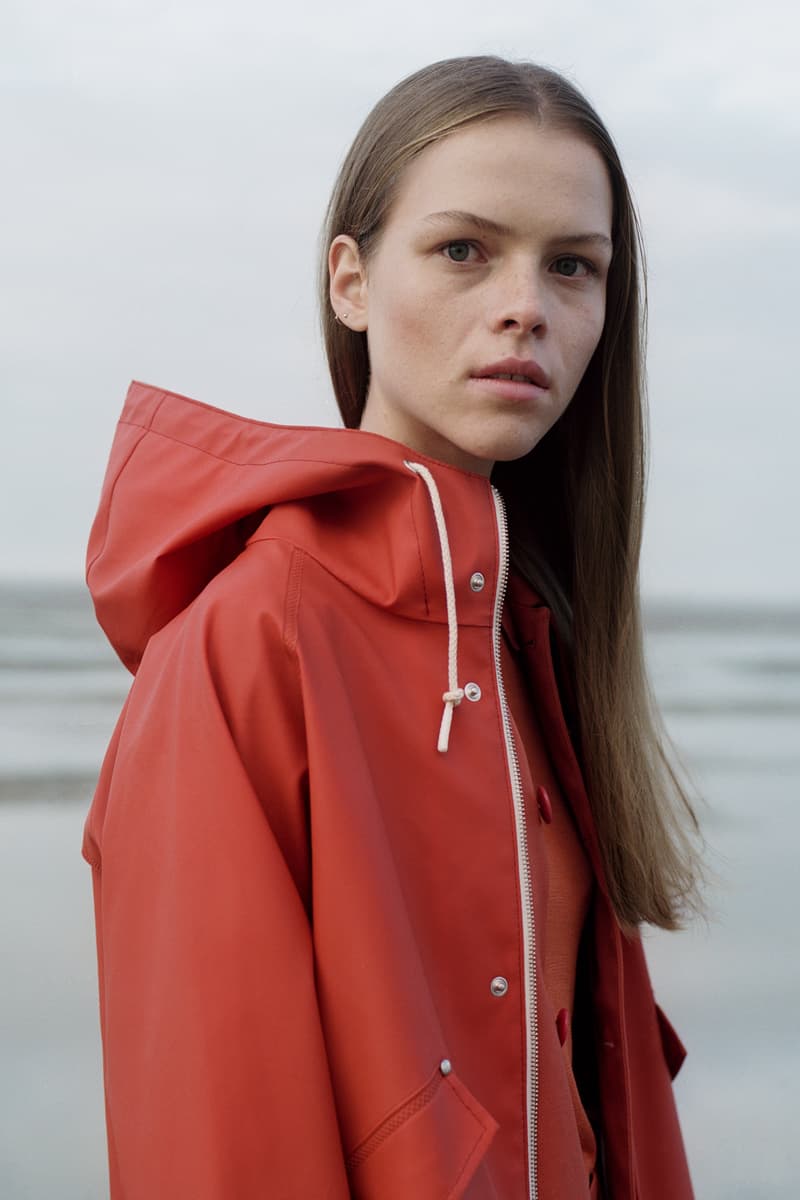 Norse Project Spring/Summer 2018 Collection Lookbook Orange PVC Rain Coat