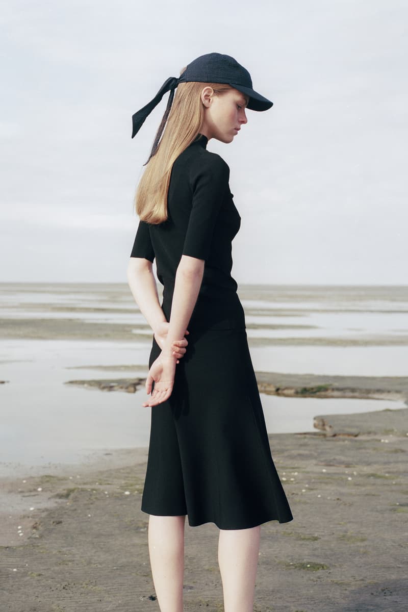 Norse Project Spring/Summer 2018 Collection Lookbook Blue Hat Black Dress