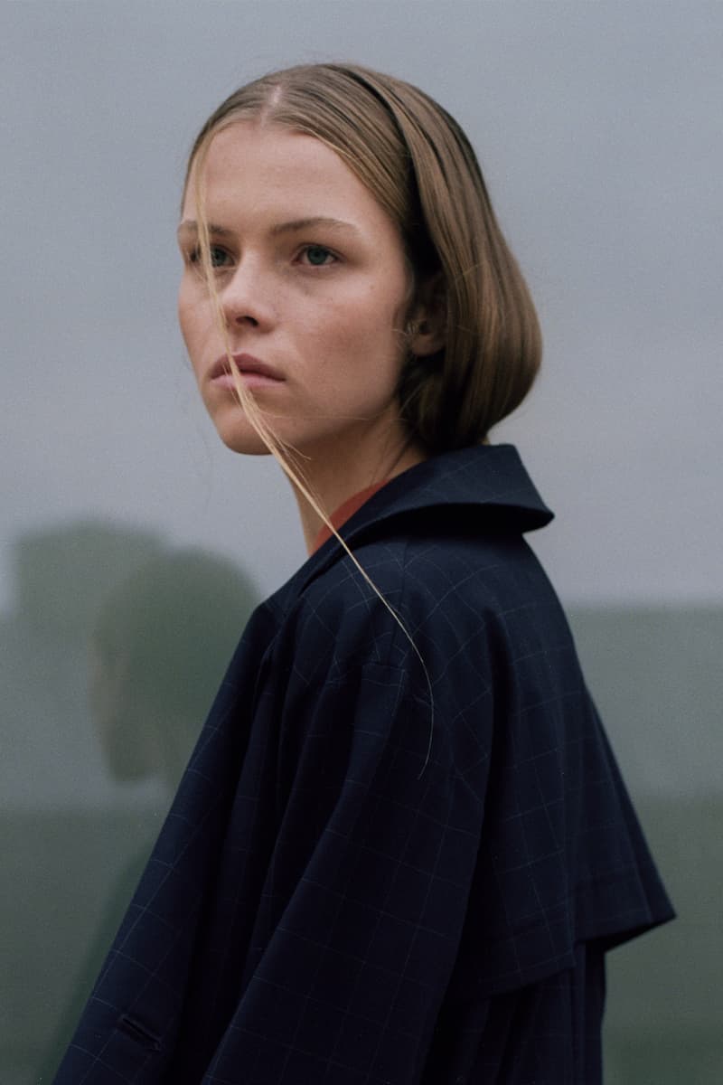 Norse Project Spring/Summer 2018 Collection Lookbook Blue Jacket Side View