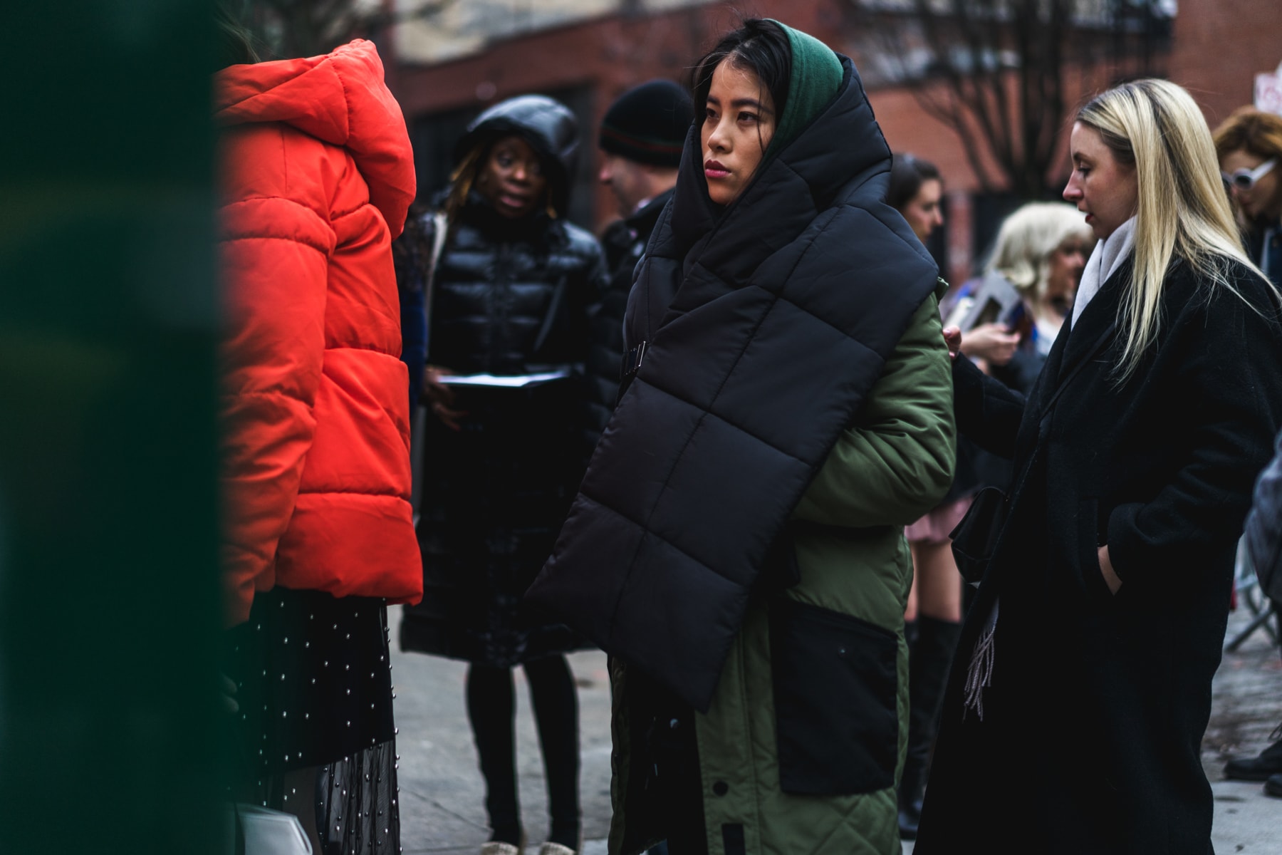 New York Fashion Week Part 1 Street Style Snaps Fashion Outfits NYFW 2018 Louis Vuitton Balenciaga Fendi Gucci Celine