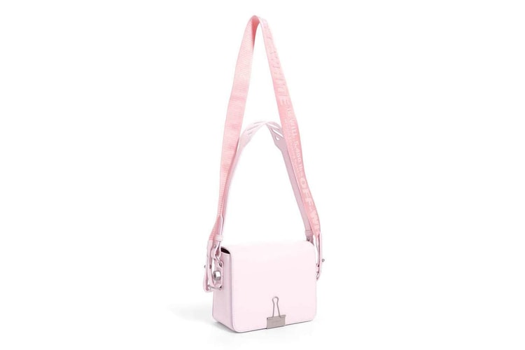 Off-White™'s New Binder Clip Bag Is Completely Pastel Pink