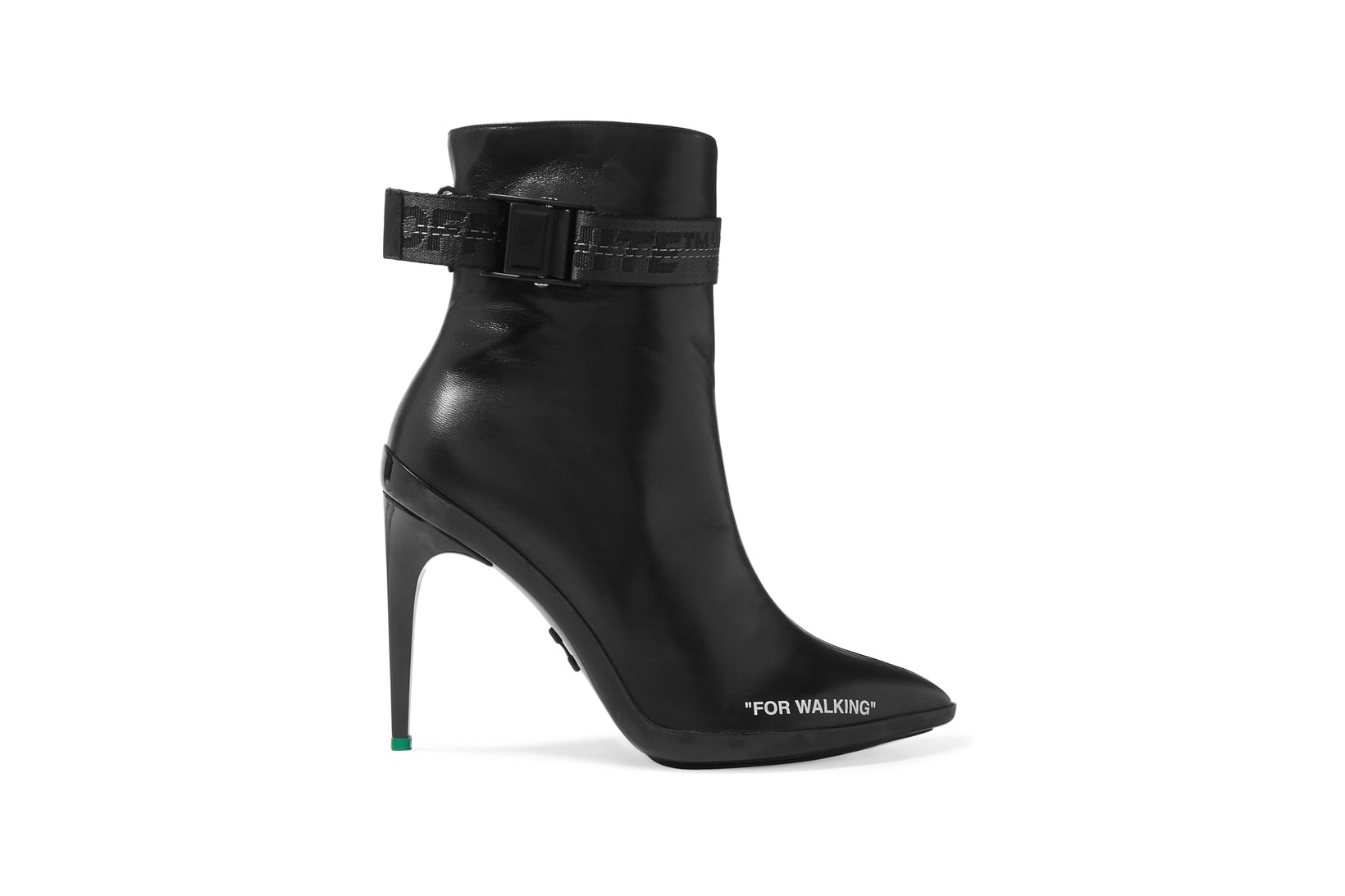Off-White FOR WALKING Ankle Boots Black